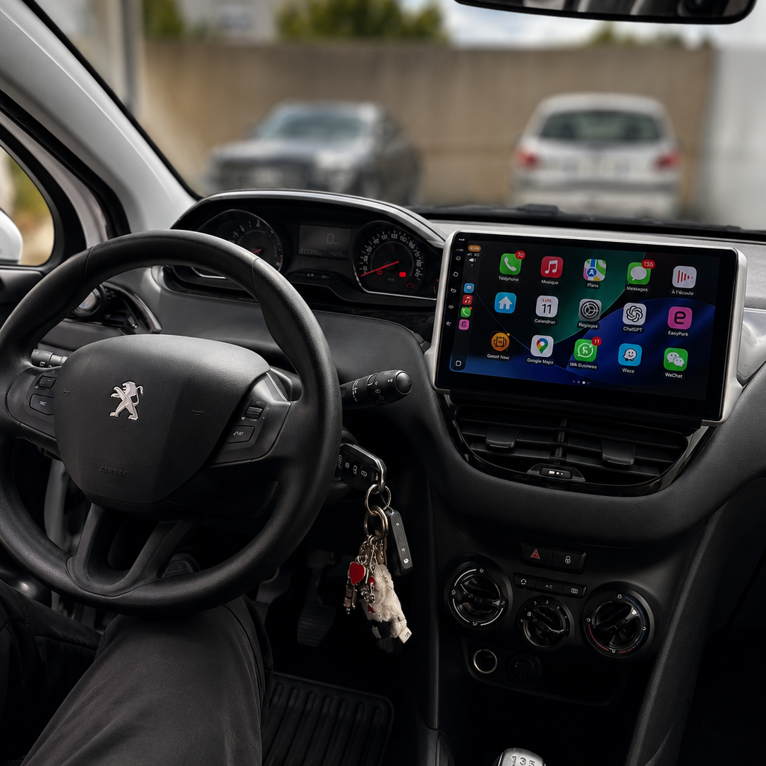Installation Apple CarPlay et Androïd Auto sur Peugeot 30008 (2012-2019)