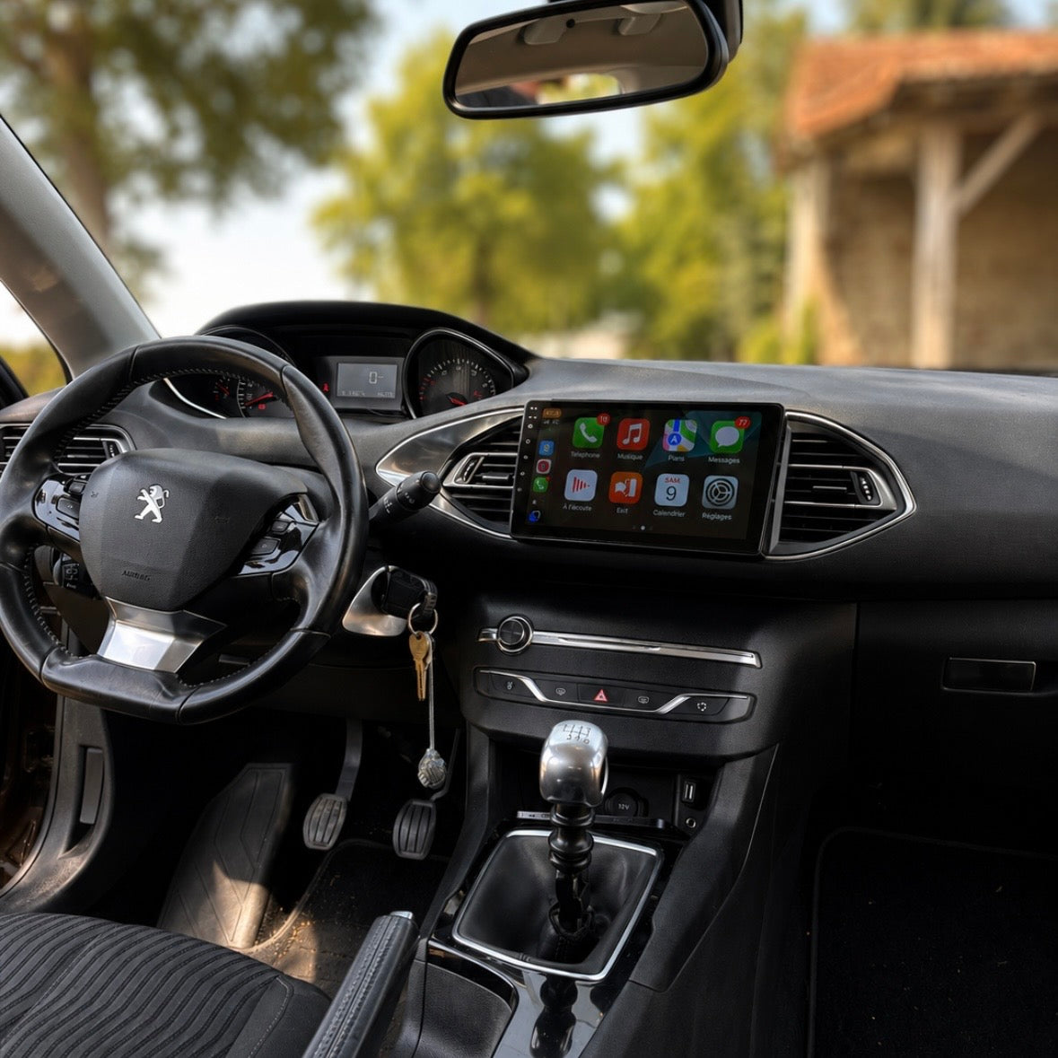Installation Apple CarPlay et Androïd Auto sur Peugeot 308 (2013-2021)