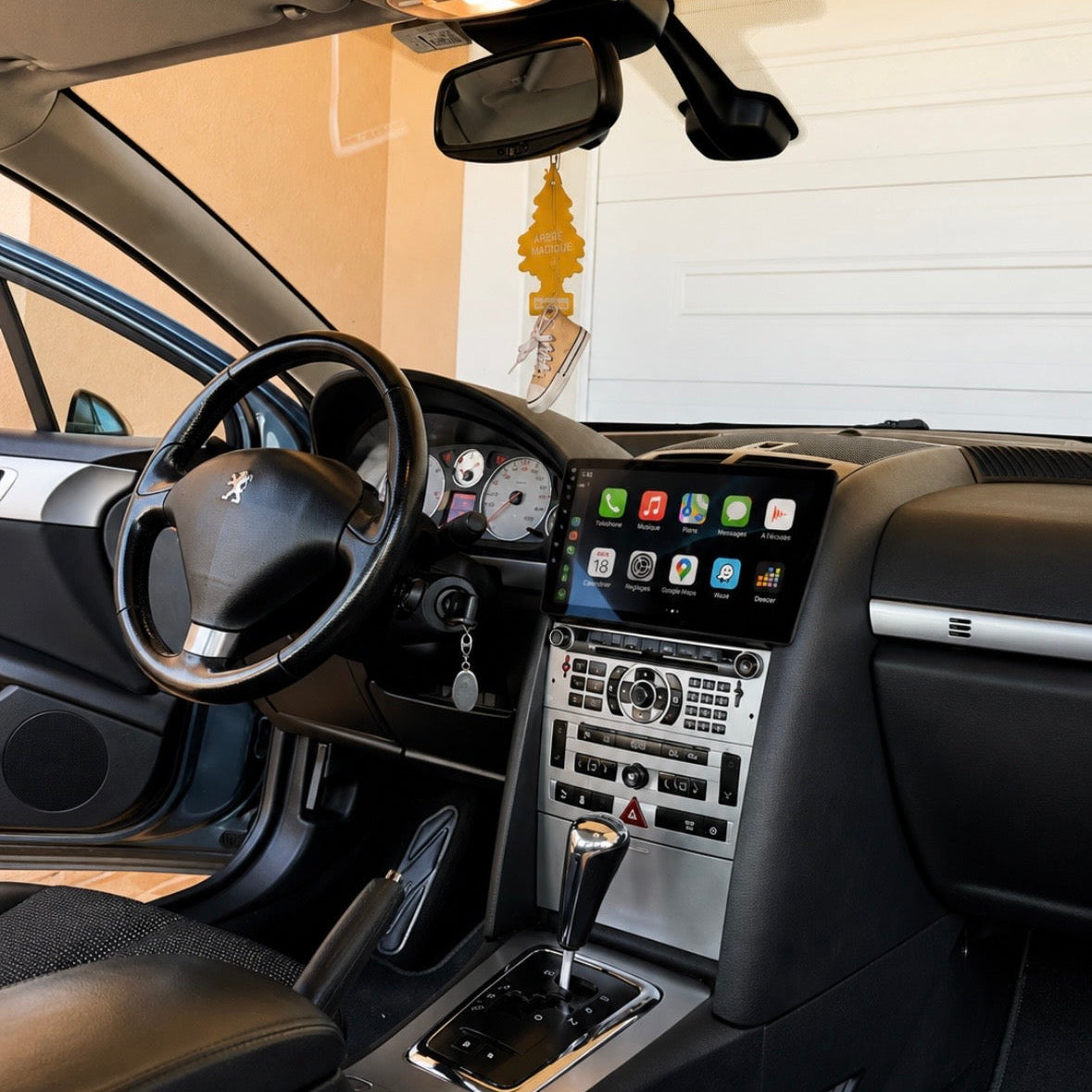 Installation Apple CarPlay et Androïd Auto sur Peugeot 407 (2004-2011)