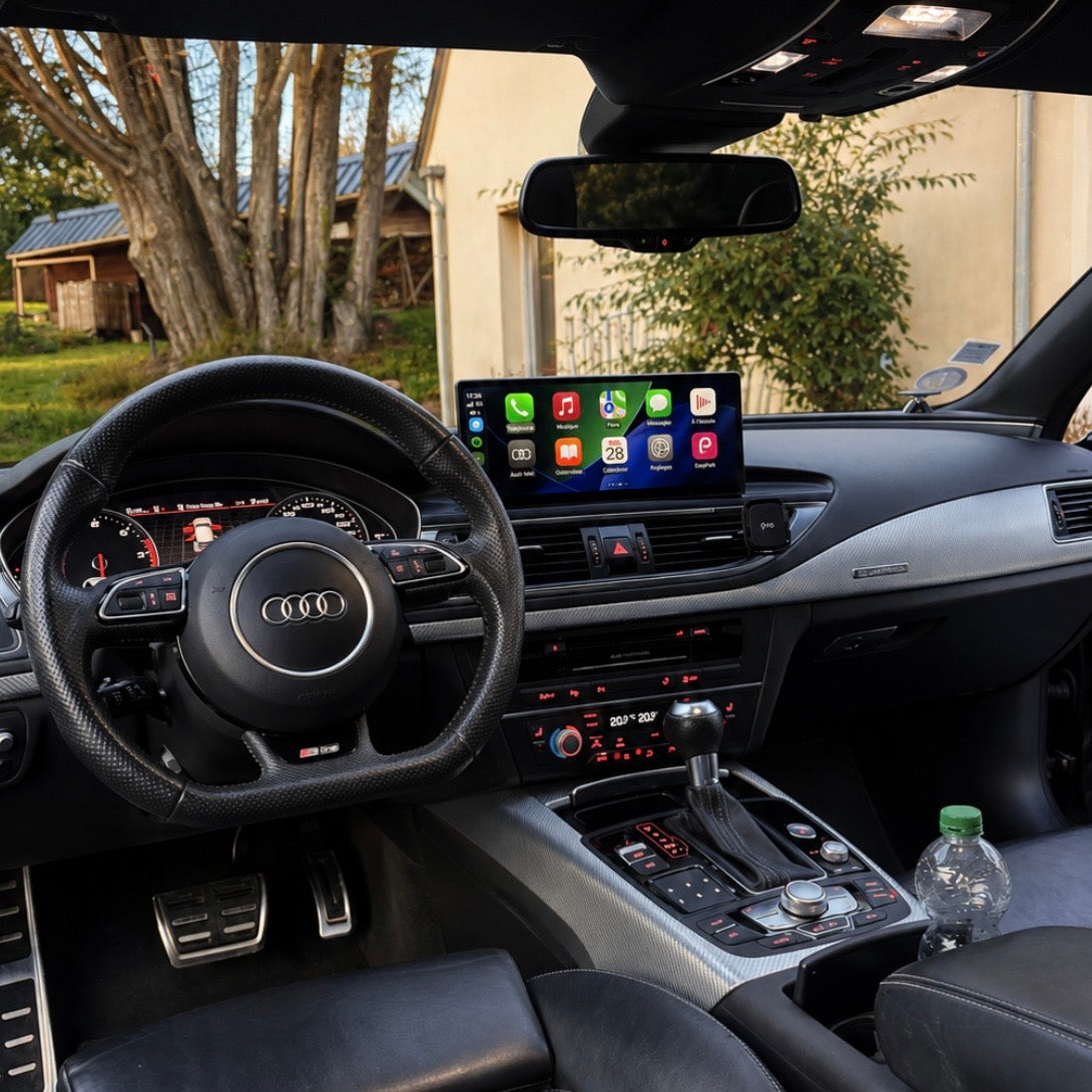 Installation Apple CarPlay et Androïd Auto sur Audi A6 C7 (2011-2018)