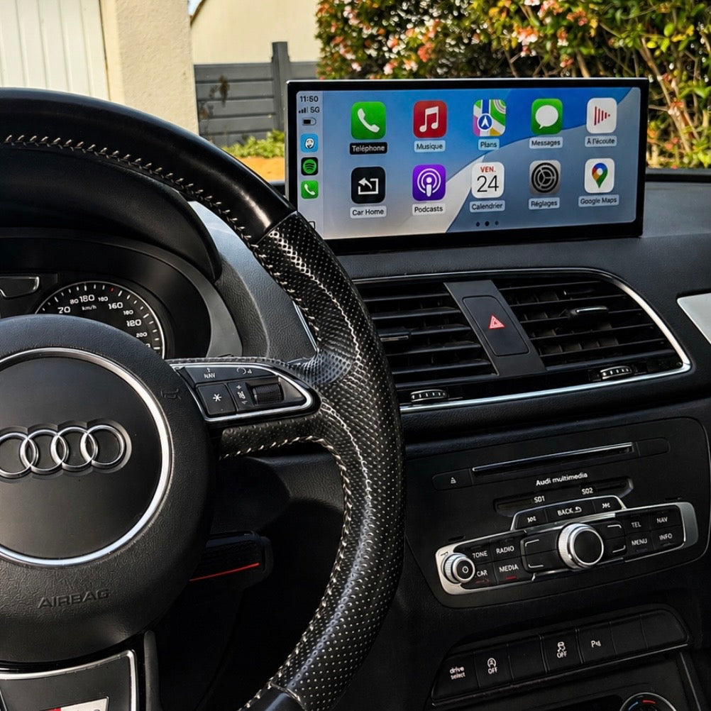 Installation Apple CarPlay et Androïd Auto sur Audi Q3 8U (2011-2018)