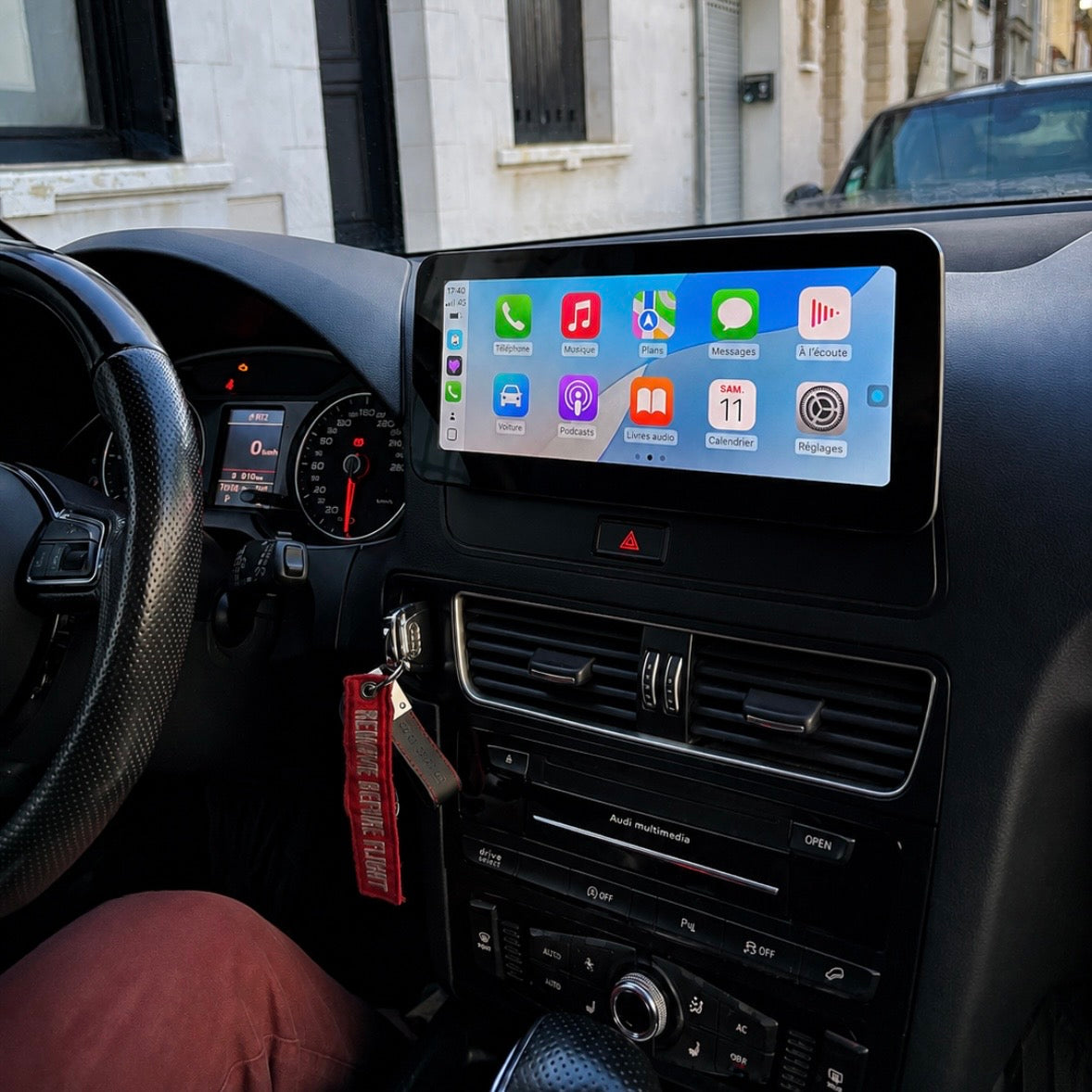Installation Apple CarPlay et Androïd Auto sur Audi Q5 8R (2008-2017)