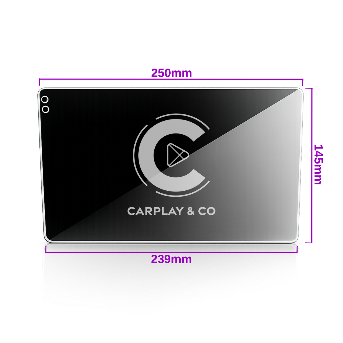 Verre trempé écran CarPlay 10" (Lot de 2)